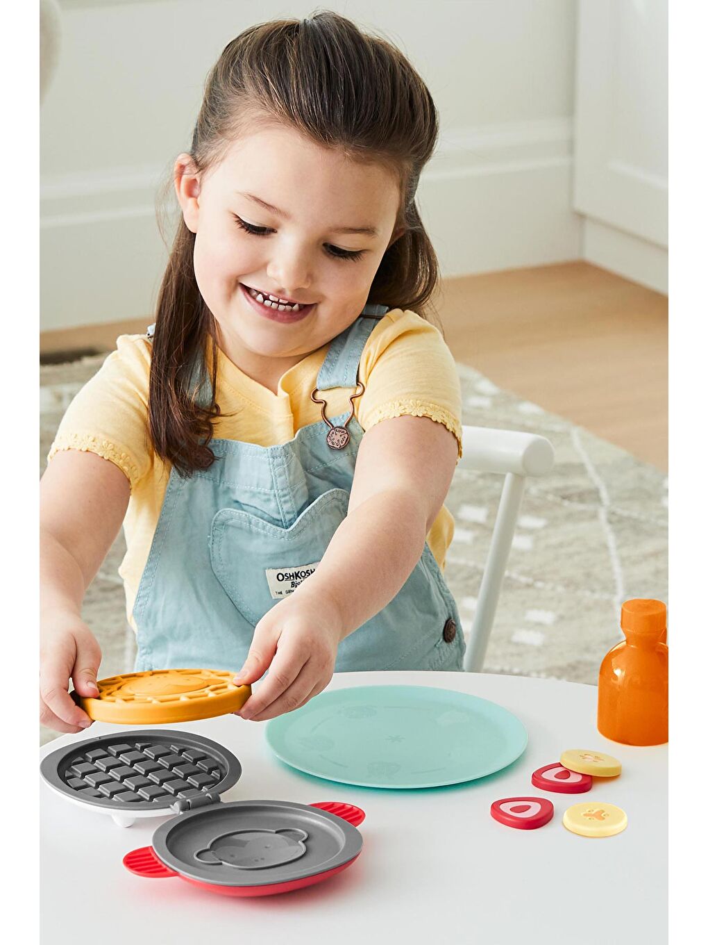 Zoo Oyuncak Waffle Seti 8 Parça Set 2 Yaş+-7