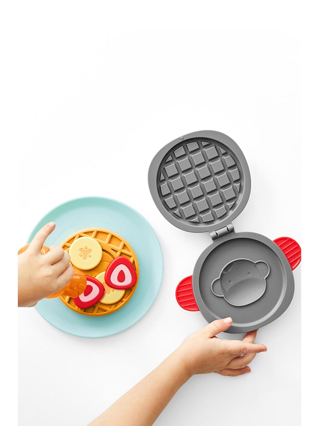 Zoo Oyuncak Waffle Seti 8 Parça Set 2 Yaş+-8