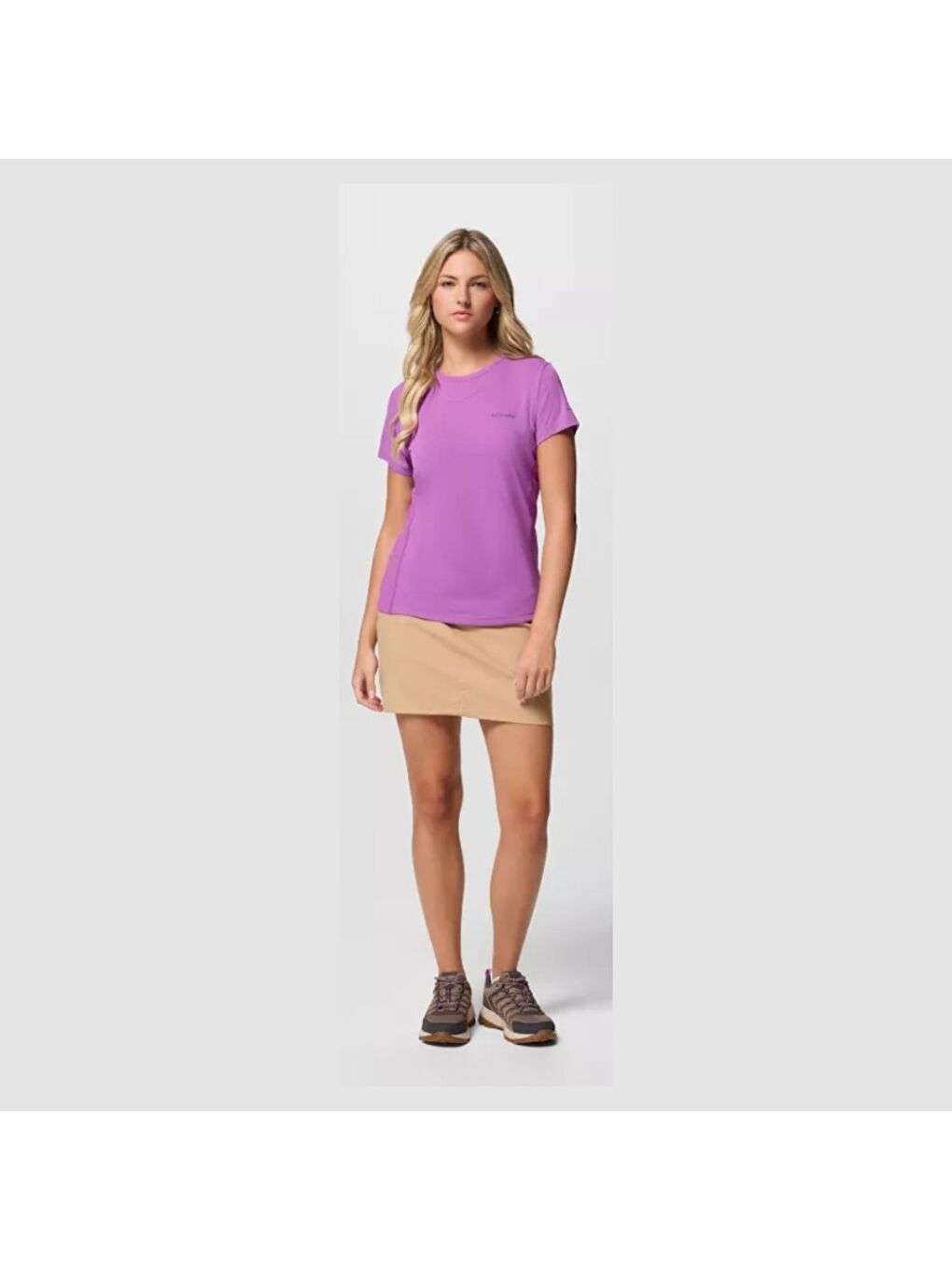 Mor Zero Rules™ Light SS Crew Kadın Kısa Kollu Tişört AL8532-2