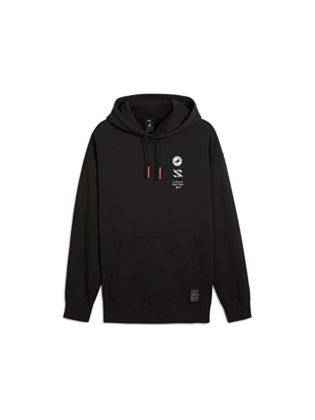 Puma X Staple Graphic Hoodie Erkek Günlük Sweatshirt 62472501 Siyah-5