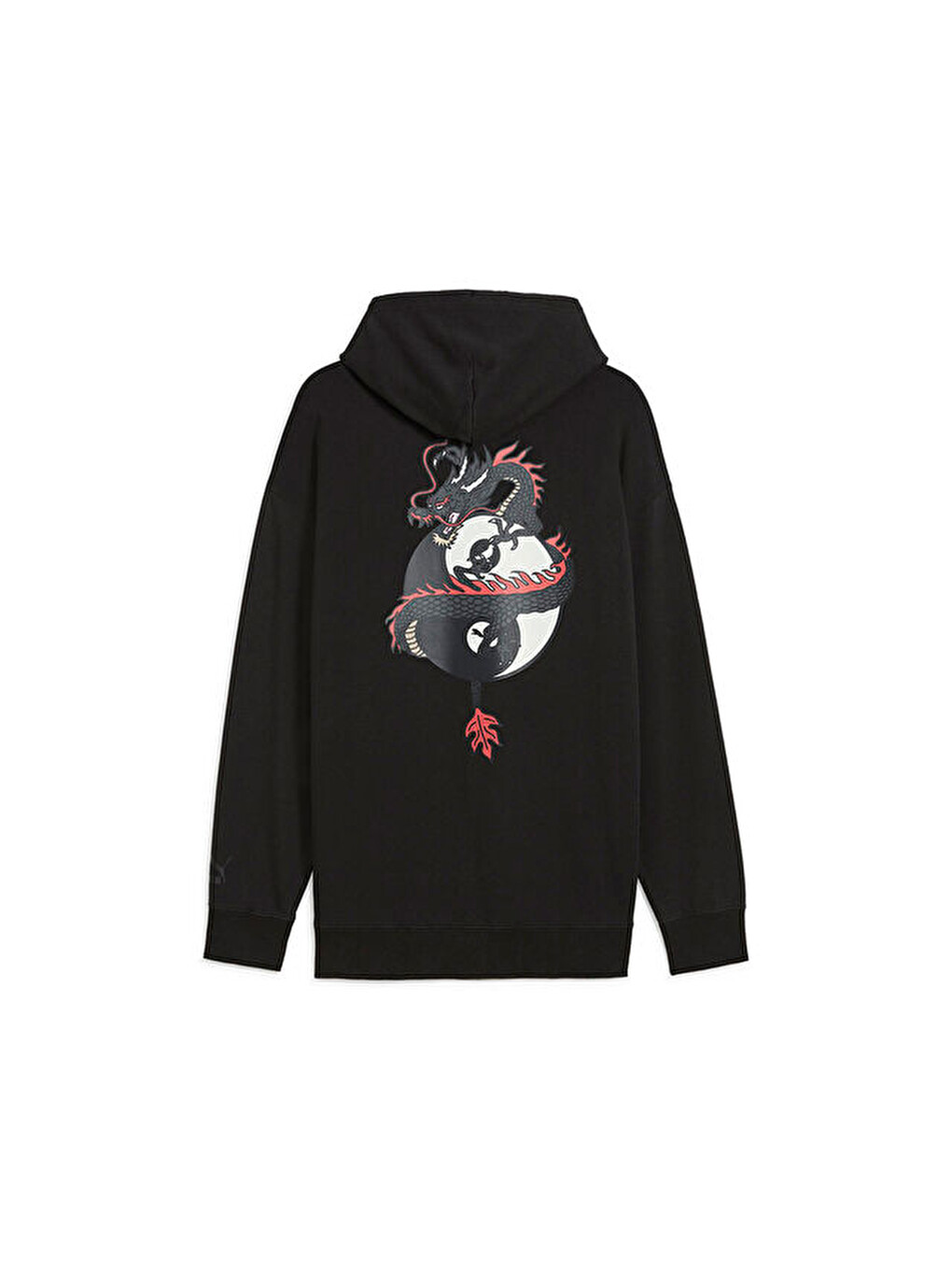 Puma X Staple Graphic Hoodie Erkek Günlük Sweatshirt 62472501 Siyah-6