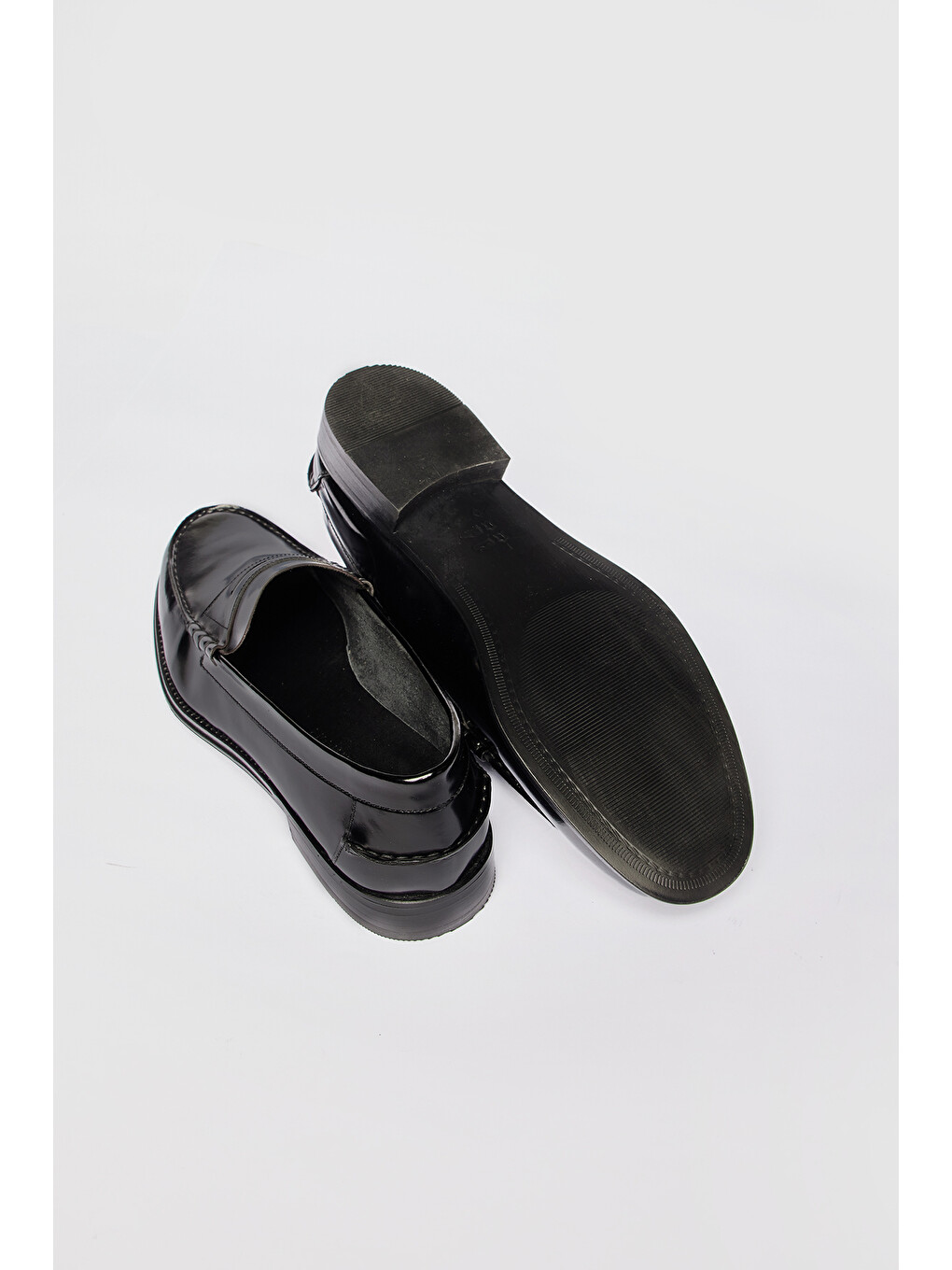 Erkek Siyah Klasik Loafer Ayakkabı-1