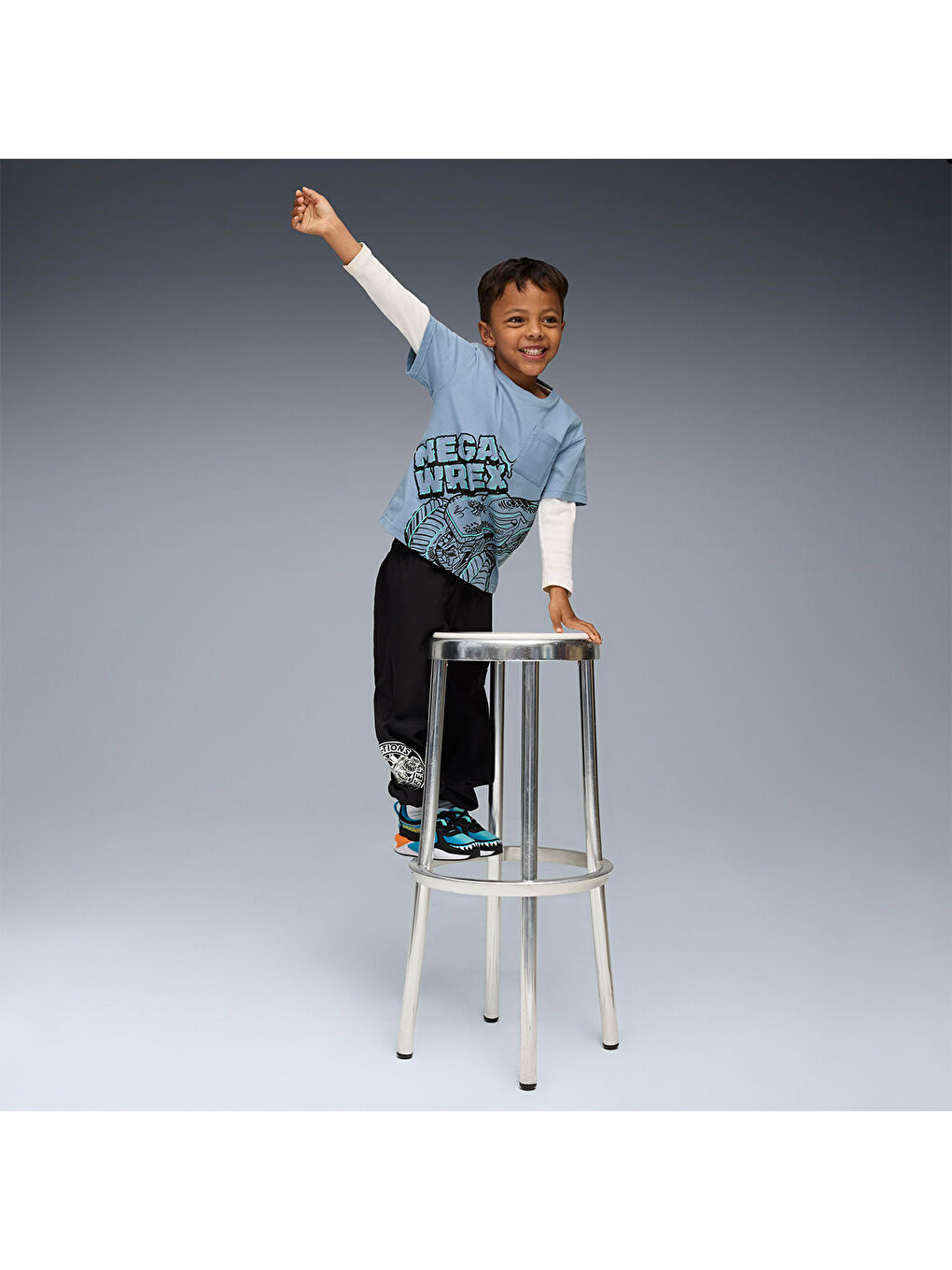 X Hot Wheels Erkek Çocuk Mavi Tişört-2