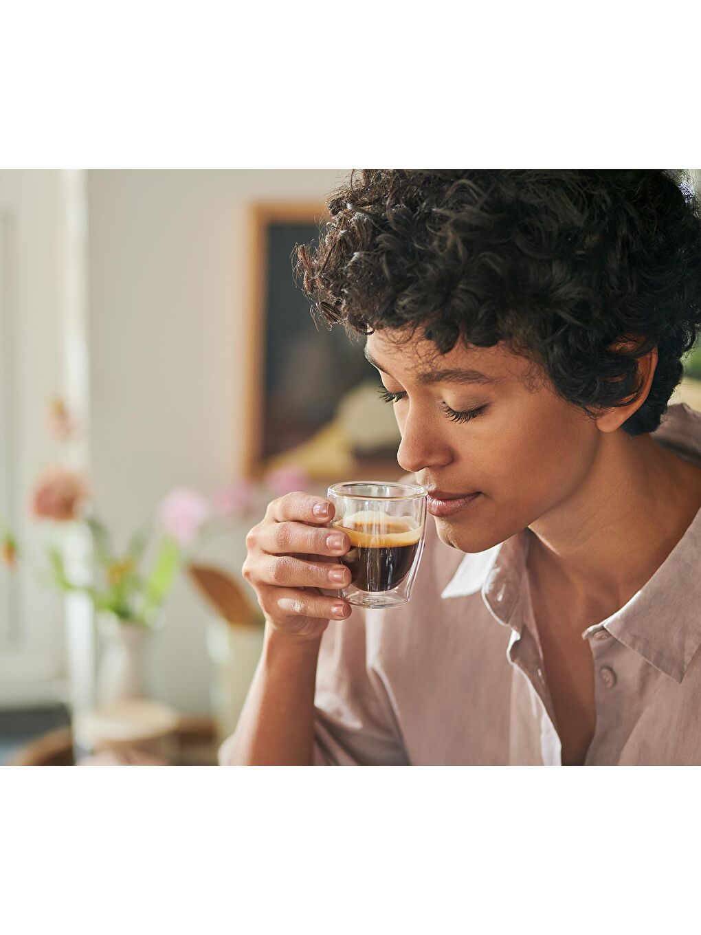 Renksiz Çift Cidarlı Espresso Bardağı, 2'li