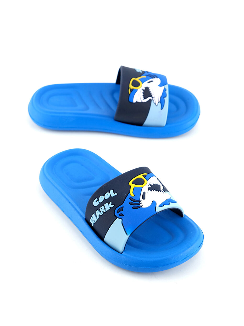 Mavi Yazlık Erkek Çocuk Eva Banyo Havuz Plaj Terlik