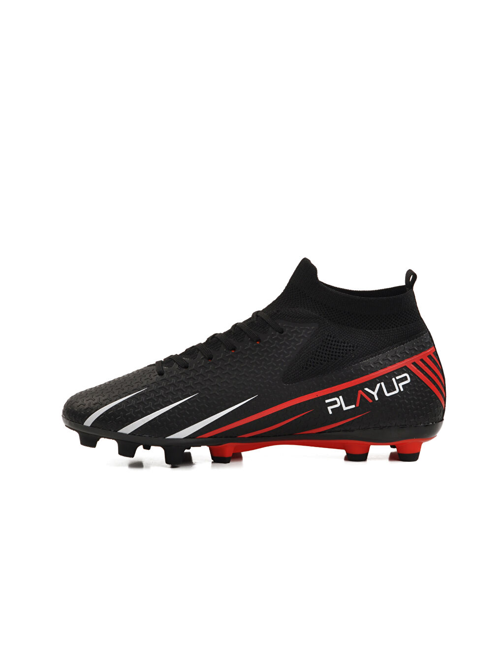 Playup Siyah Kırmızı Çoraplı Erkek Krampon MK-251-143 M - 1