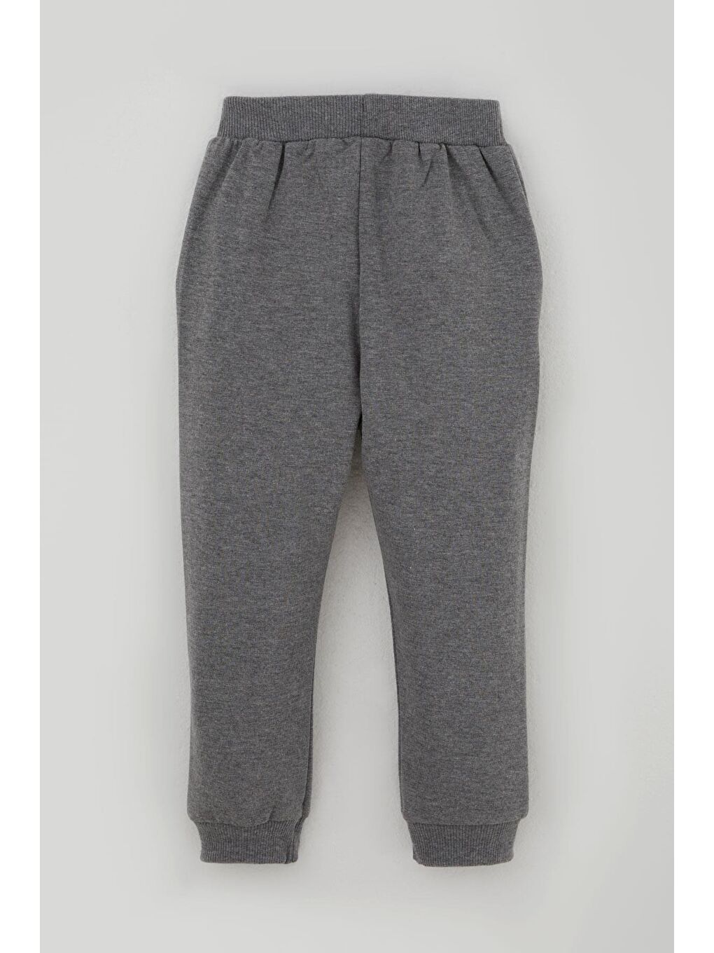 Erkek Bebek Eşofman Takımı Kulaklıklı Köpekçik Nakışlı Beyaz (9 Ay-3 Yaş)-4