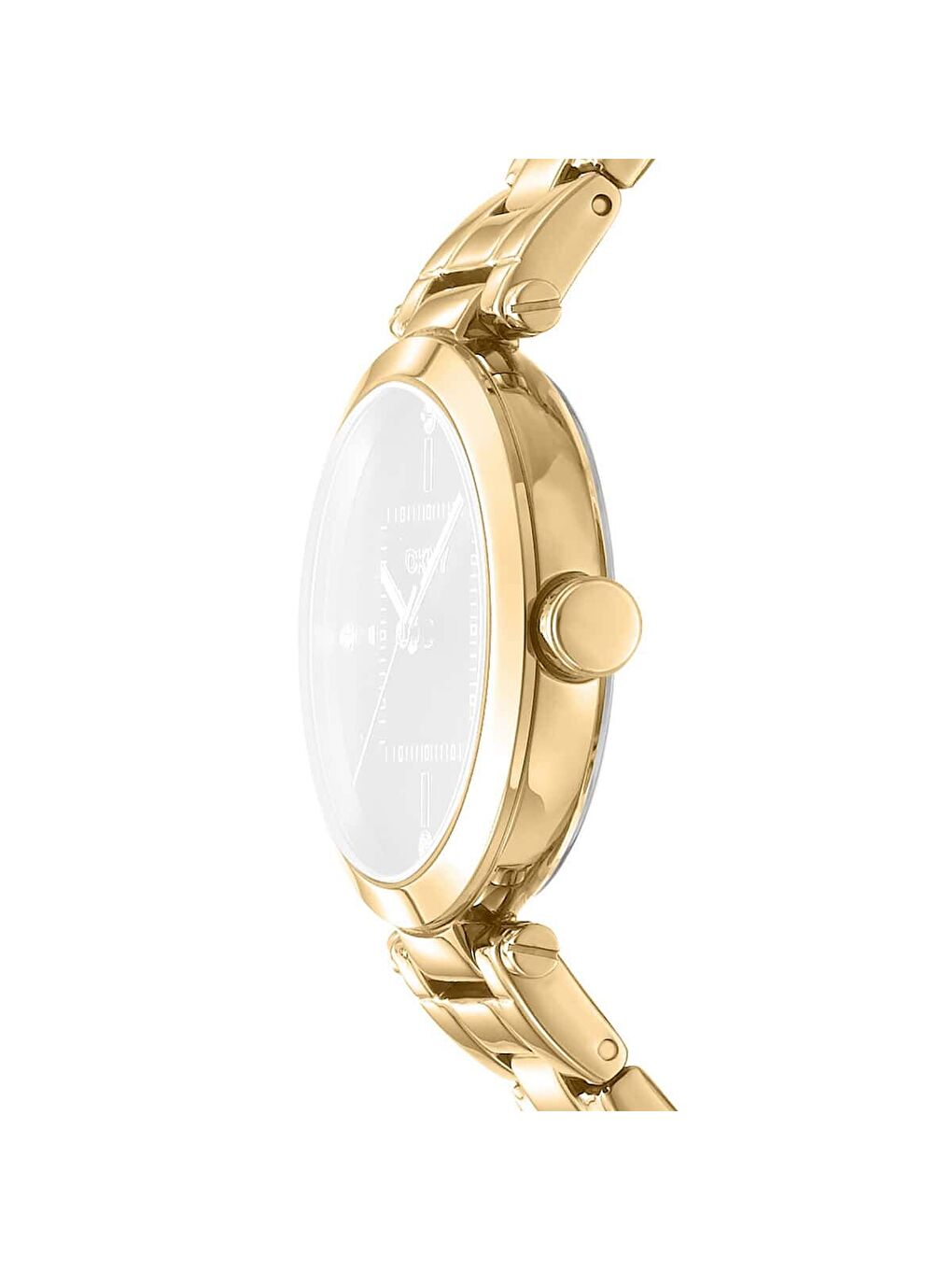 Sarı DK1L092M0065 Kadın Kol Saati-1