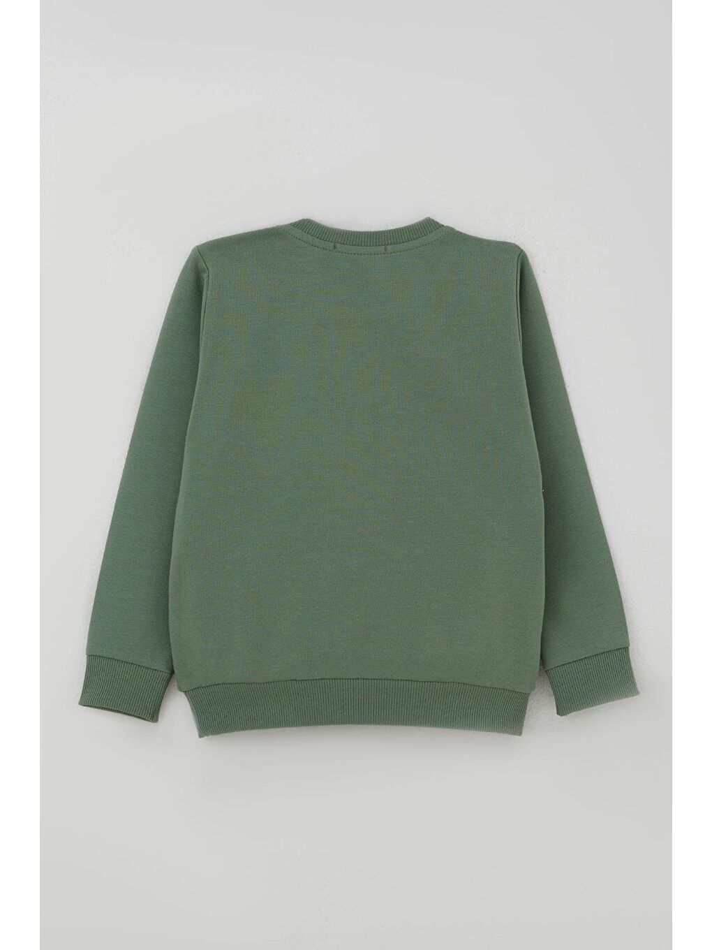 Erkek Çocuk Eşofman Takımı Sevimli Ayıcık Nakışlı Haki Yeşil (1-4 Yaş)-3