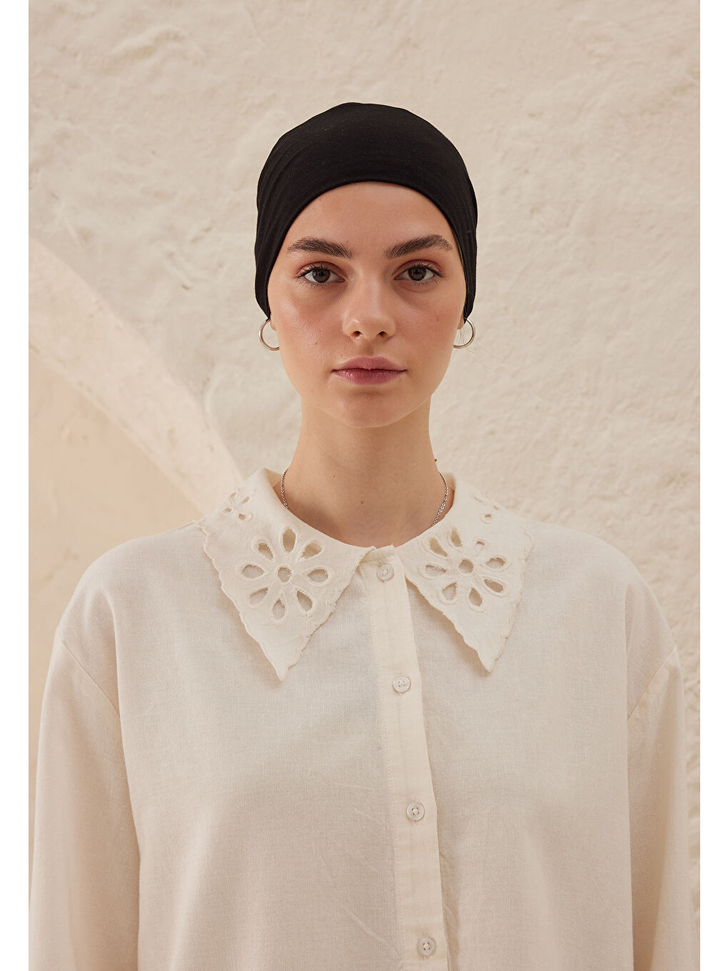 Silikonlu Kaydırmaz Fileli Bone Siyah