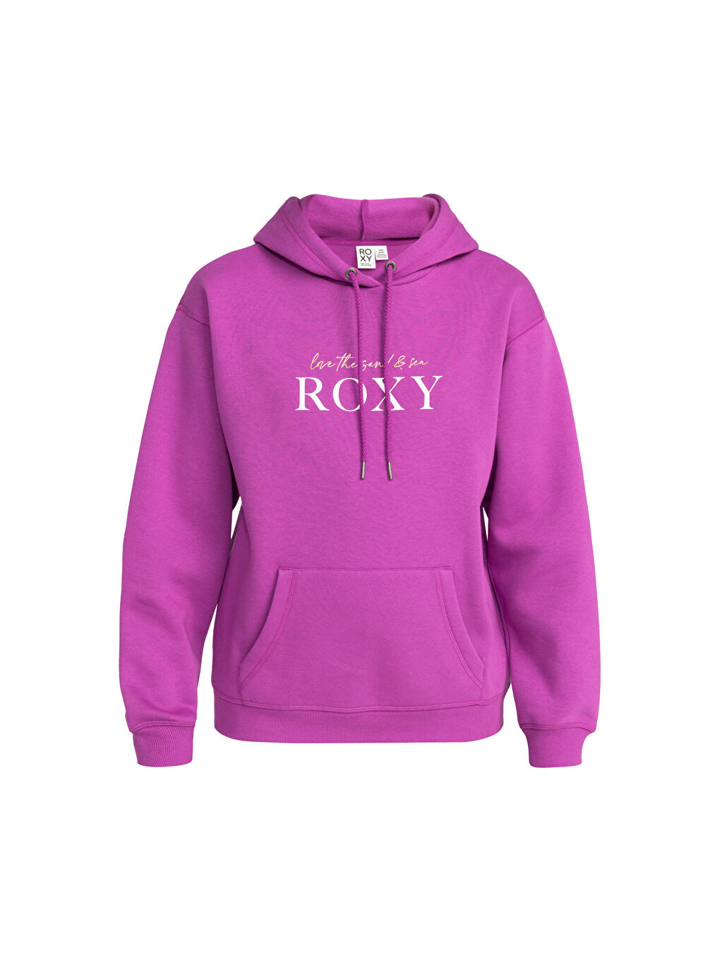 Surf Stoked Hoodie Brushed Kadın Mor Sweatshirt-1