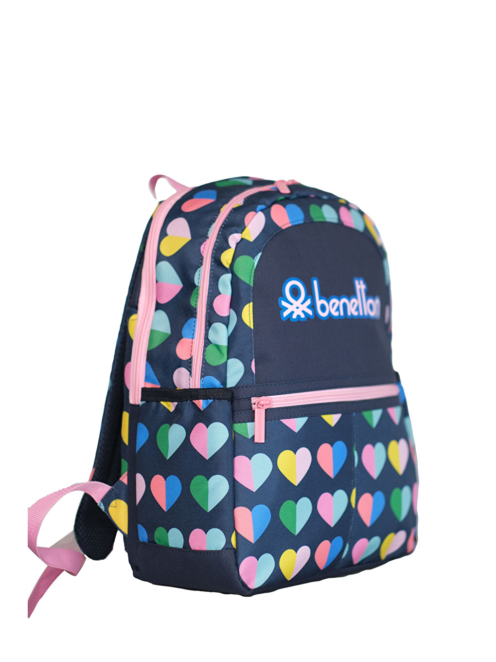 Mini Kalp Desenli Kız Çocuk Sırt Çantası-1
