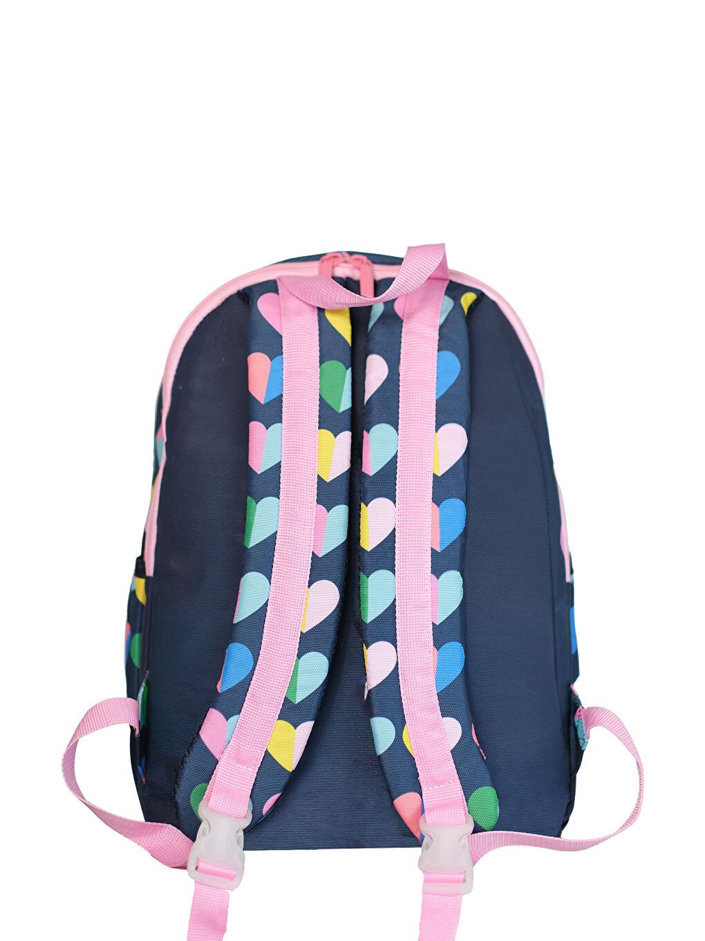 Mini Kalp Desenli Kız Çocuk Sırt Çantası-3