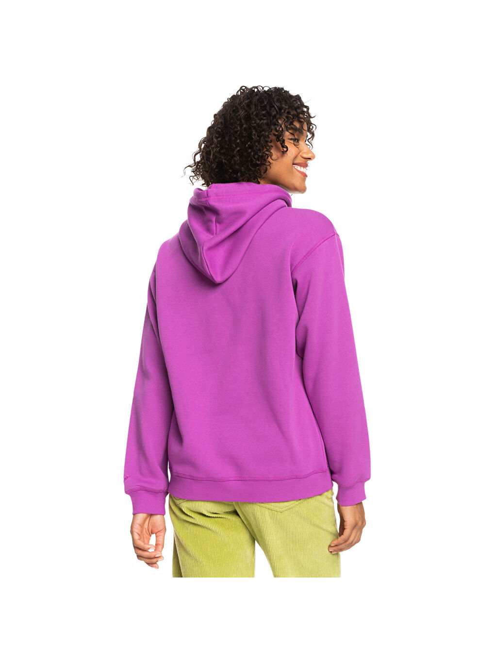 Surf Stoked Hoodie Brushed Kadın Mor Sweatshirt-5