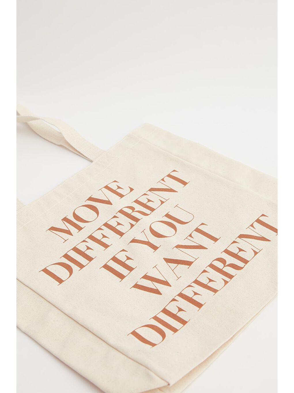 Gri Baskılı Körüklü Bez Çanta Dıfferent-3