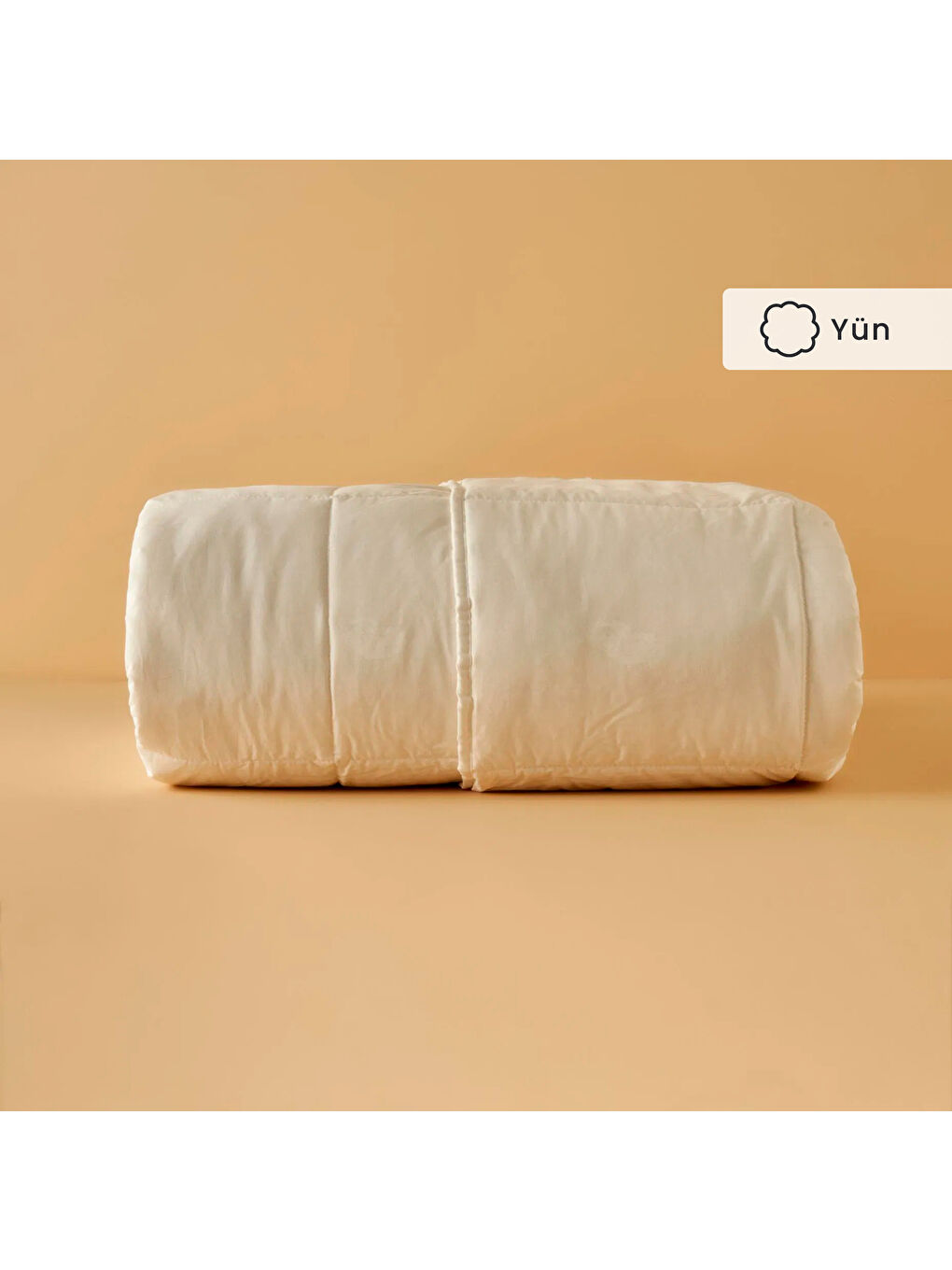 Bella Maison Deluxe Yün Yorgan Çift Kişilik Beyaz (195x215 cm)