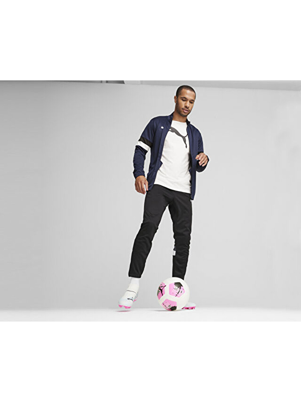 Teamrise Tracksuit Erkek Futbol Kamp Eşofman Takımı 65865306 Siyah-5