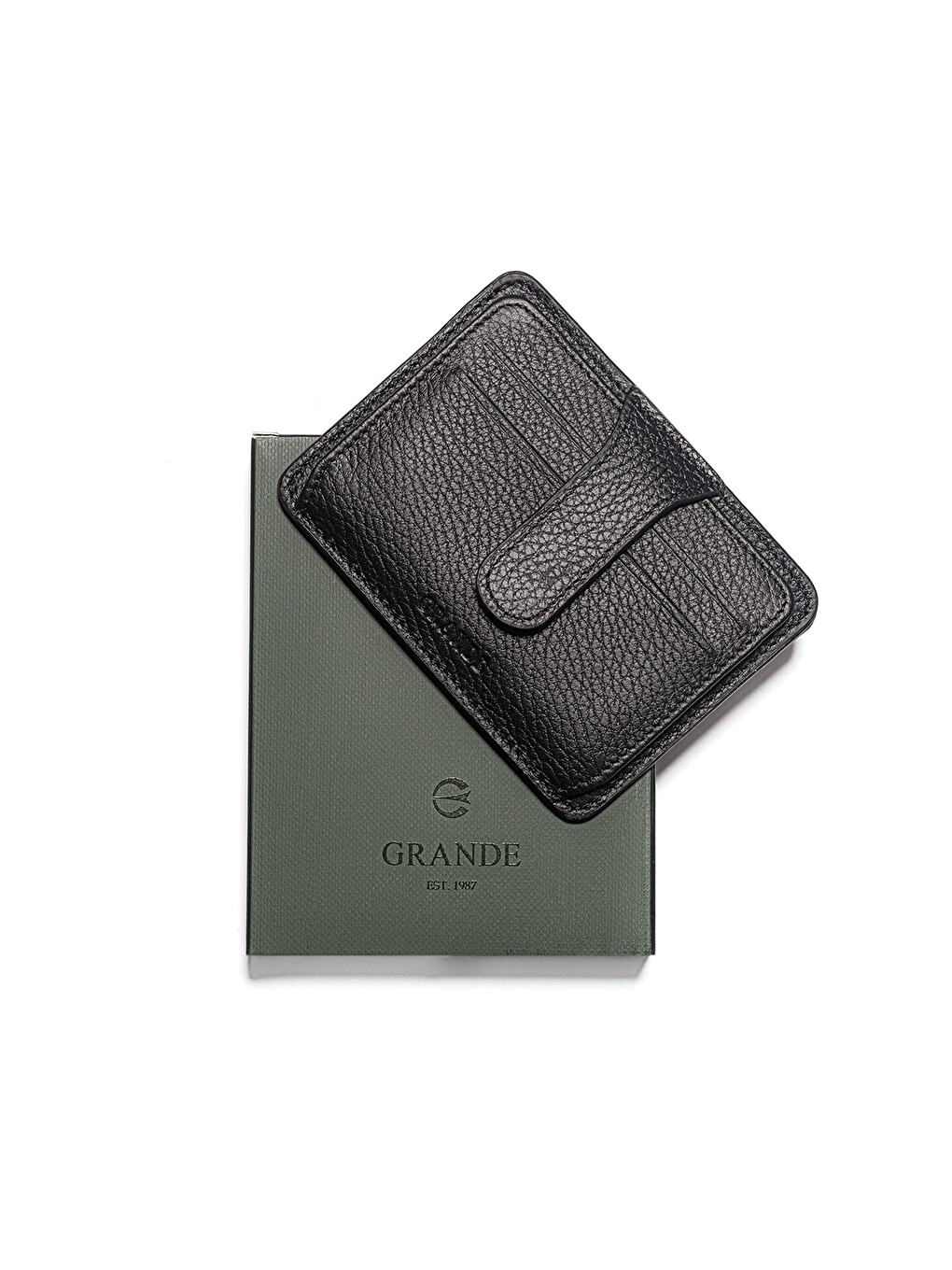 Siyah Unisex Cüzdan & Kartlık 539 Deri Cüzdan Kartlık-4