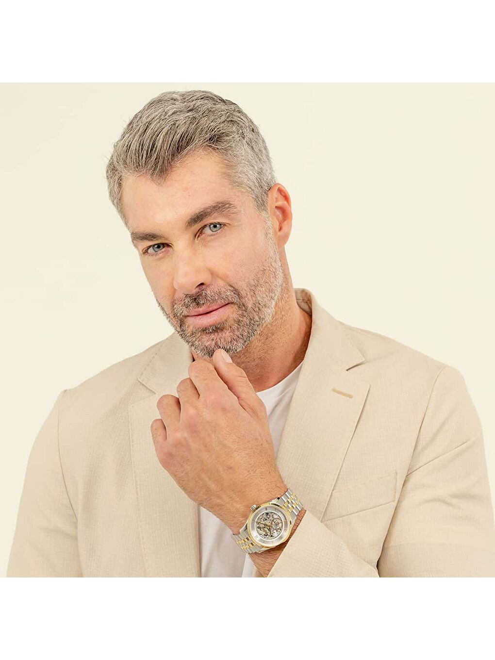 Sarı HB1514237 Erkek Kol Saati-4