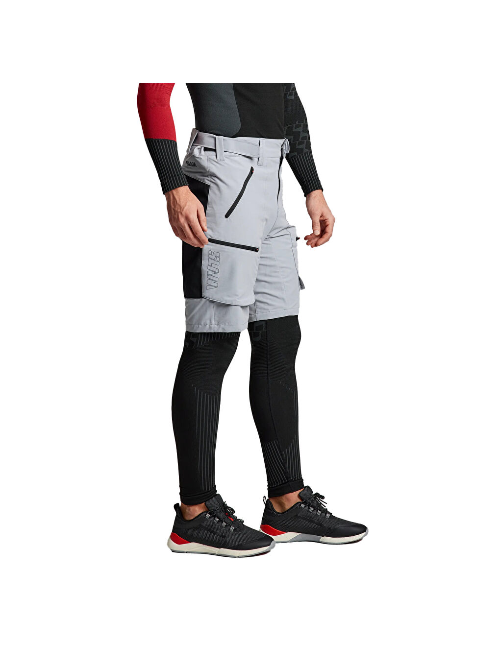 Pro Tech Short Erkek Gri Şort-3