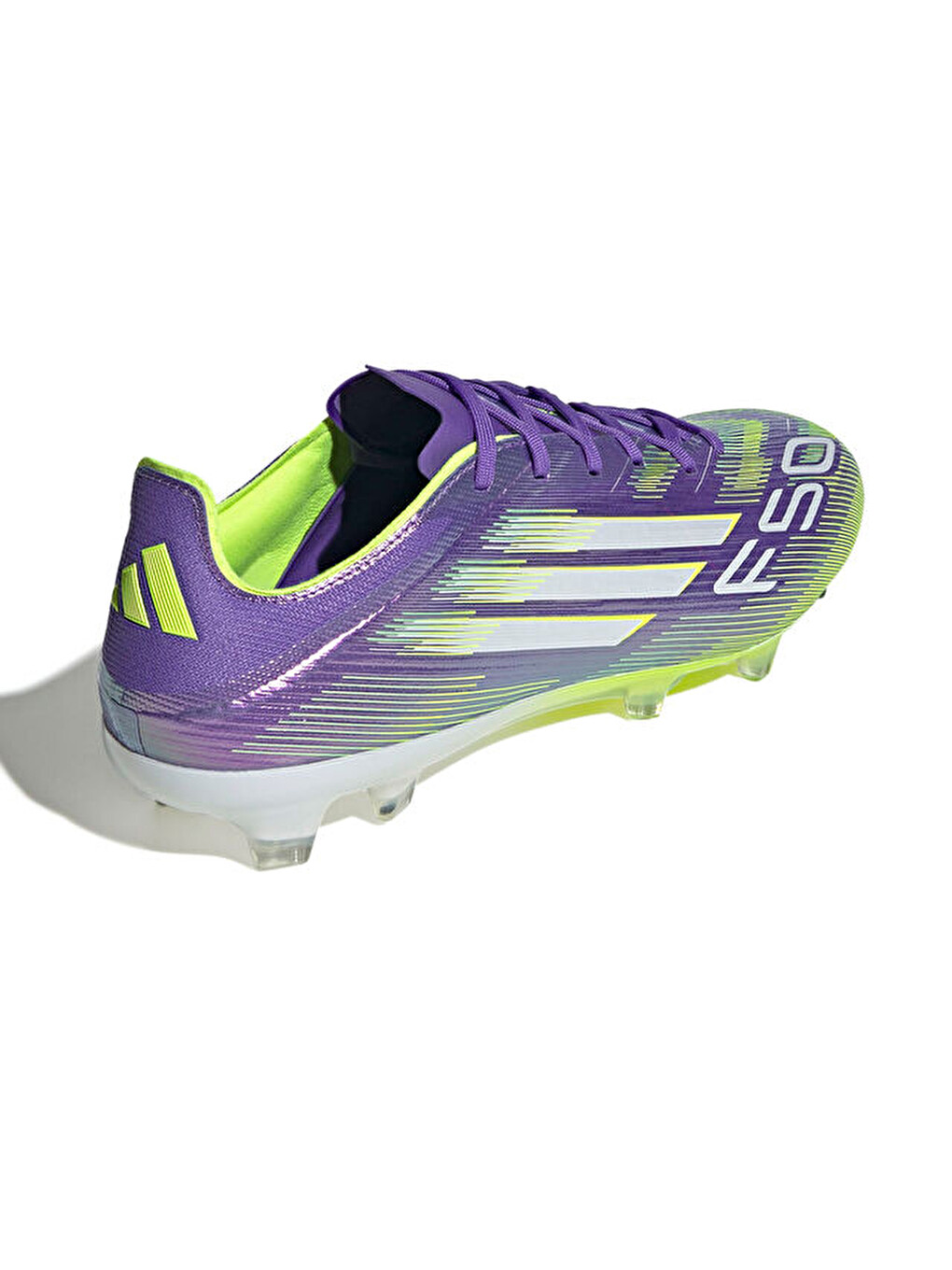 F50 Pro Fg Erkek Çim Zemin Kramponu Jh7683 Mor-4
