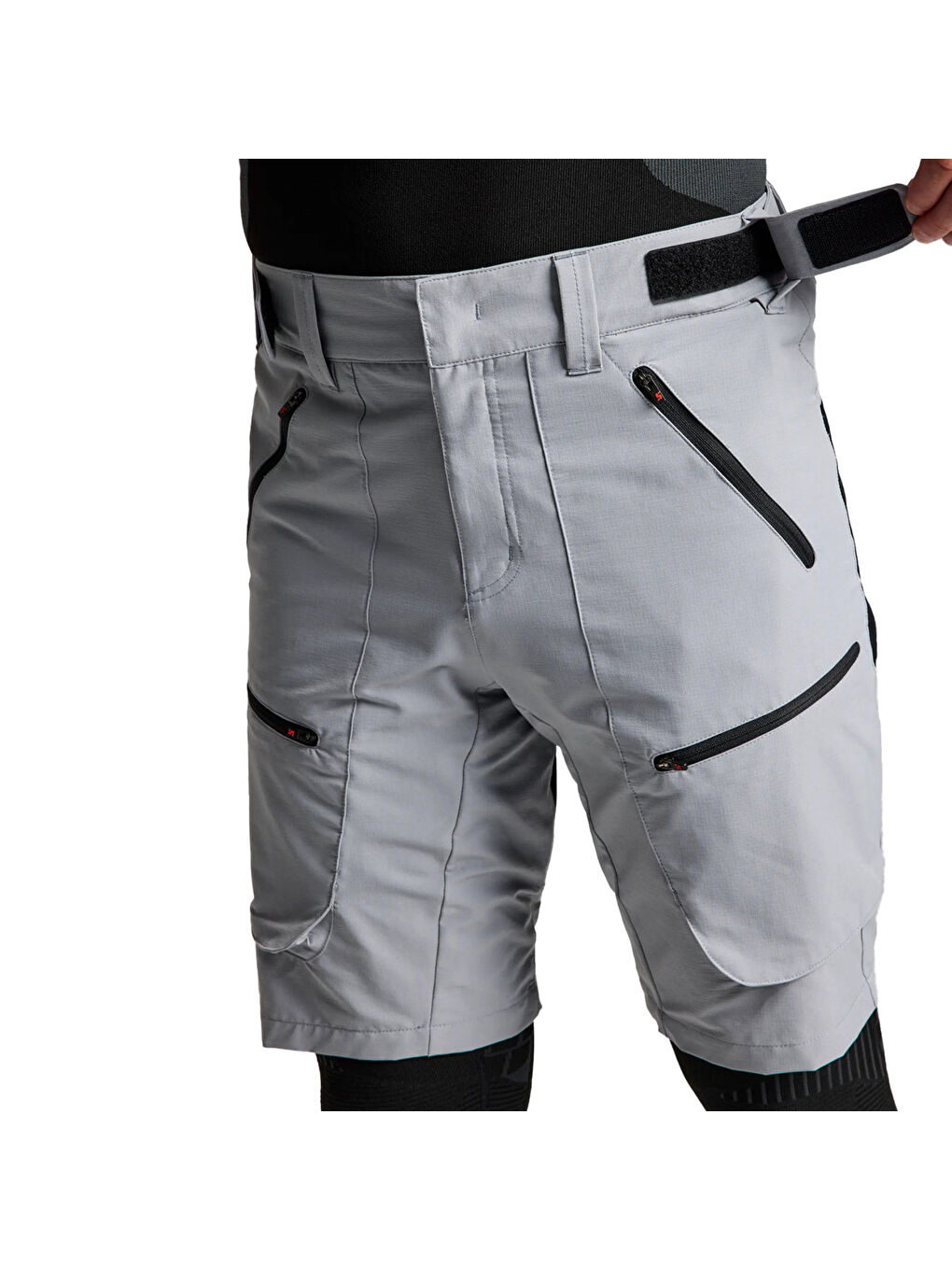Pro Tech Short Erkek Gri Şort-4