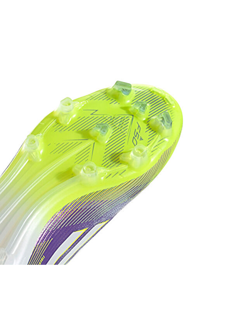 F50 Pro Fg Erkek Çim Zemin Kramponu Jh7683 Mor-7