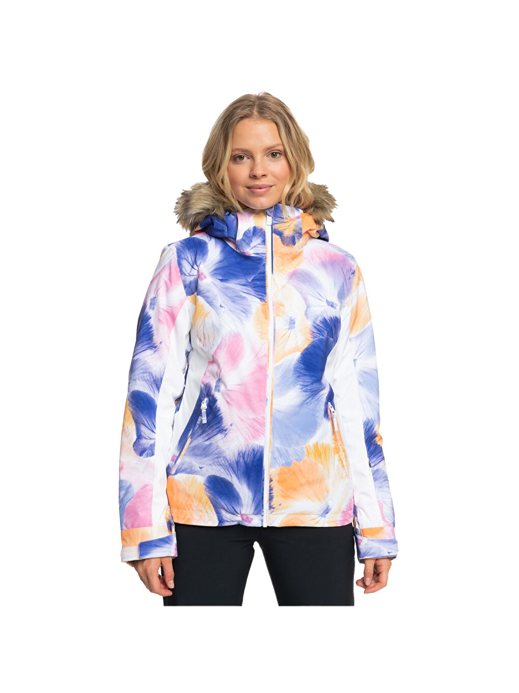 Jet Ski Kadın Siyah Snowboard Ceketi