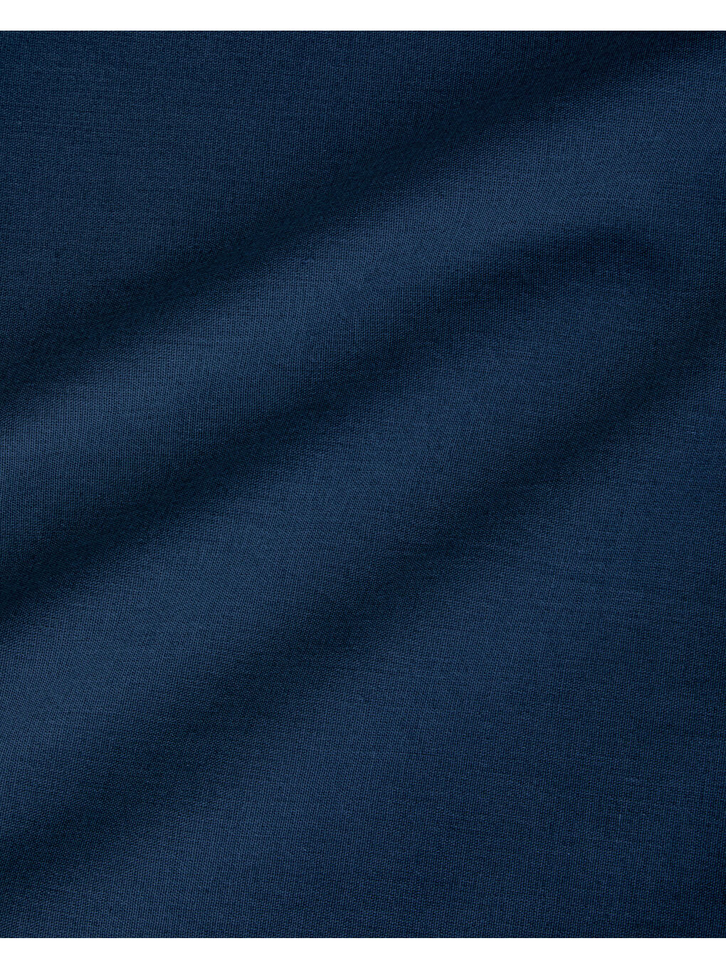 Pure Pamuklu Çift Kişilik Lastikli Çarşaf 160x200 cm Gece Mavisi-4