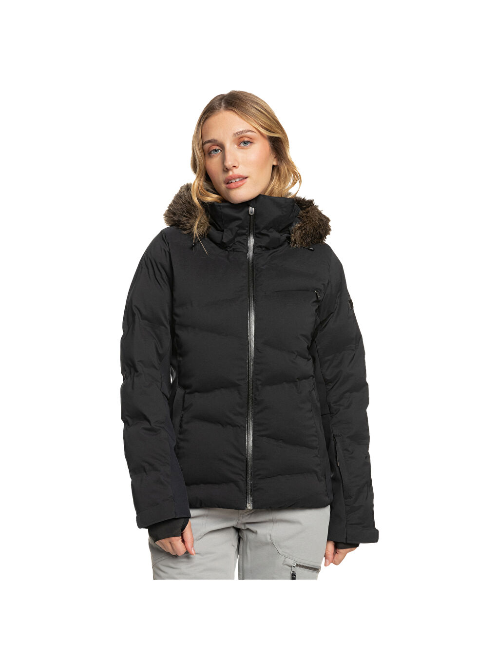 Snowstorm Kadın Siyah Snowboard Ceketi