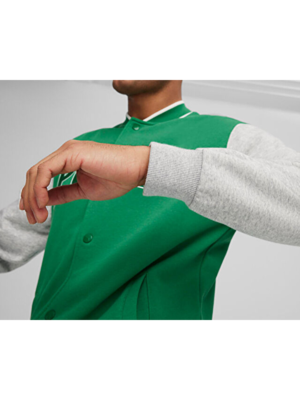 Puma Squad Track Jacket Erkek Günlük Ceket 67897186 Yeşil-5