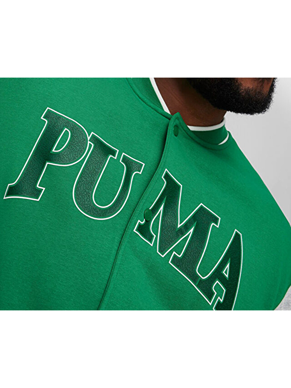 Puma Squad Track Jacket Erkek Günlük Ceket 67897186 Yeşil-6