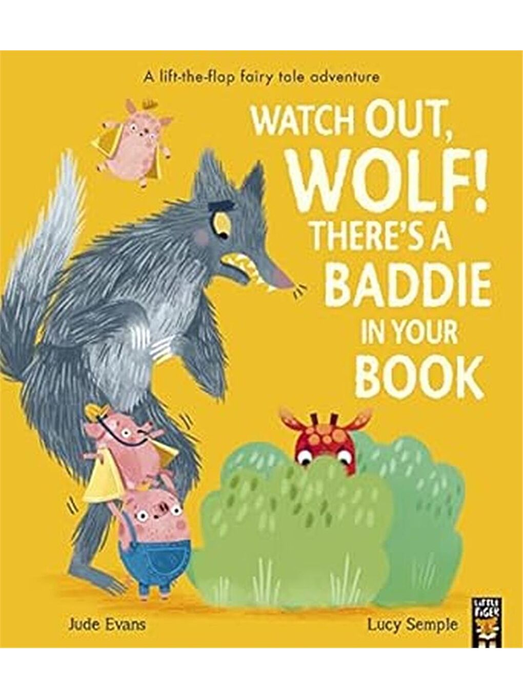 Watch Out, Wolf! There's a Baddie in Your Book