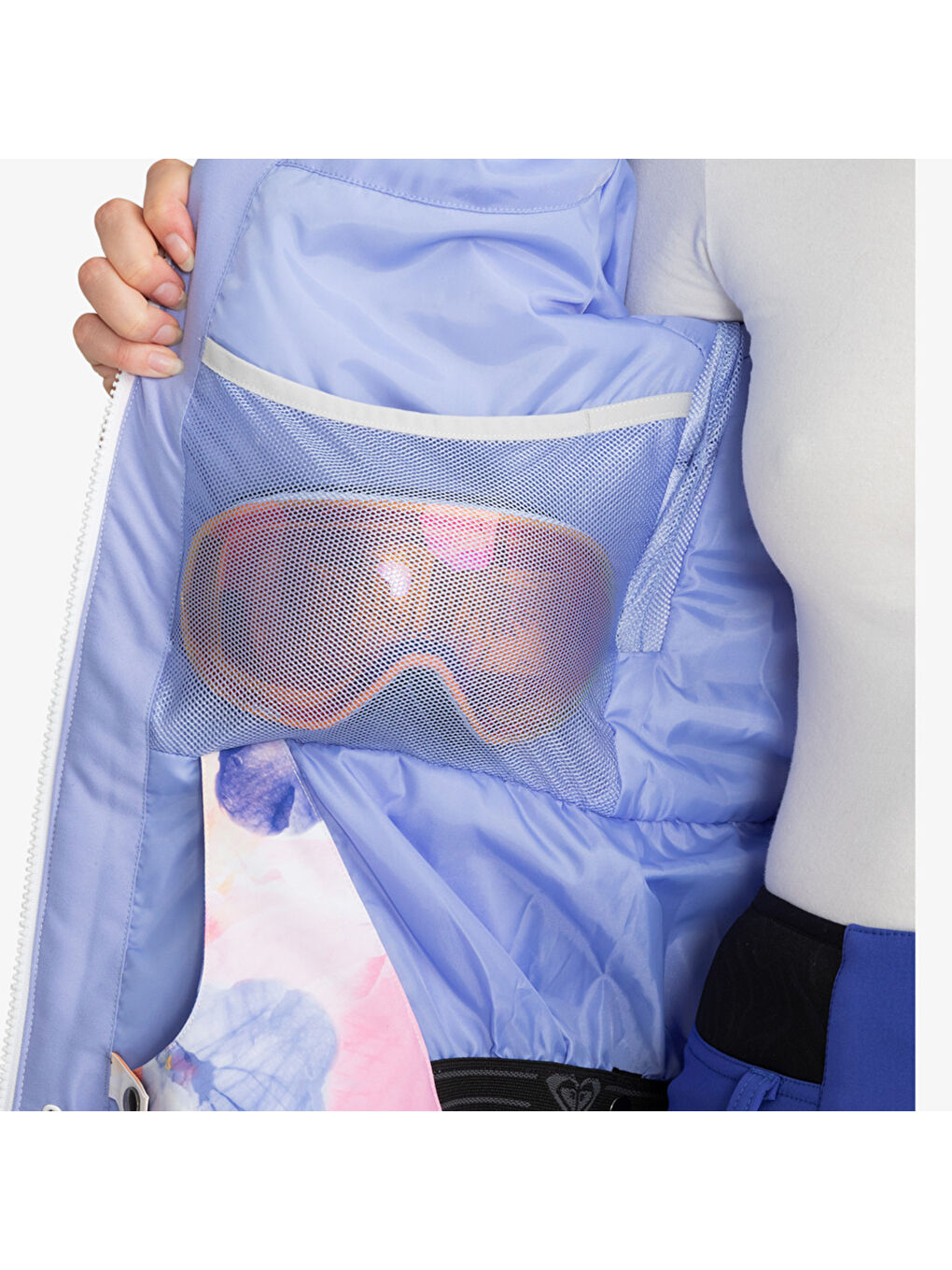 Jet Ski Kadın Siyah Snowboard Ceketi-3