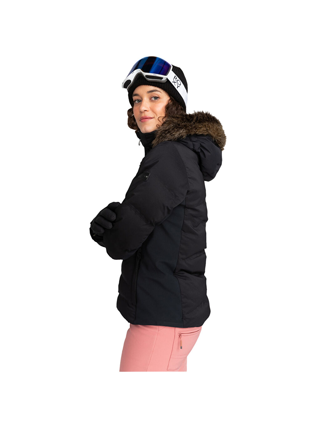 Snowstorm Kadın Siyah Snowboard Ceketi-1