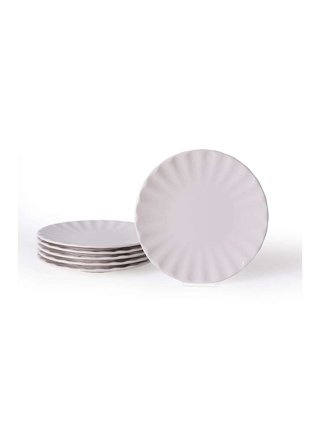 Beyaz Sirius Servis Tabağı 27 Cm 6 Adet-5