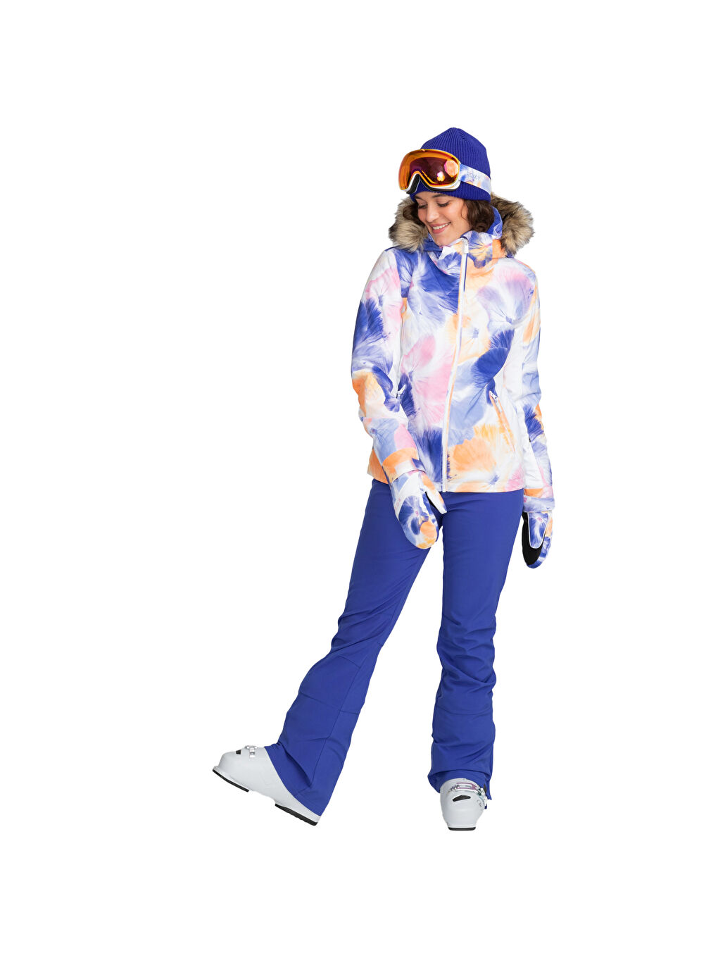 Jet Ski Kadın Siyah Snowboard Ceketi-7