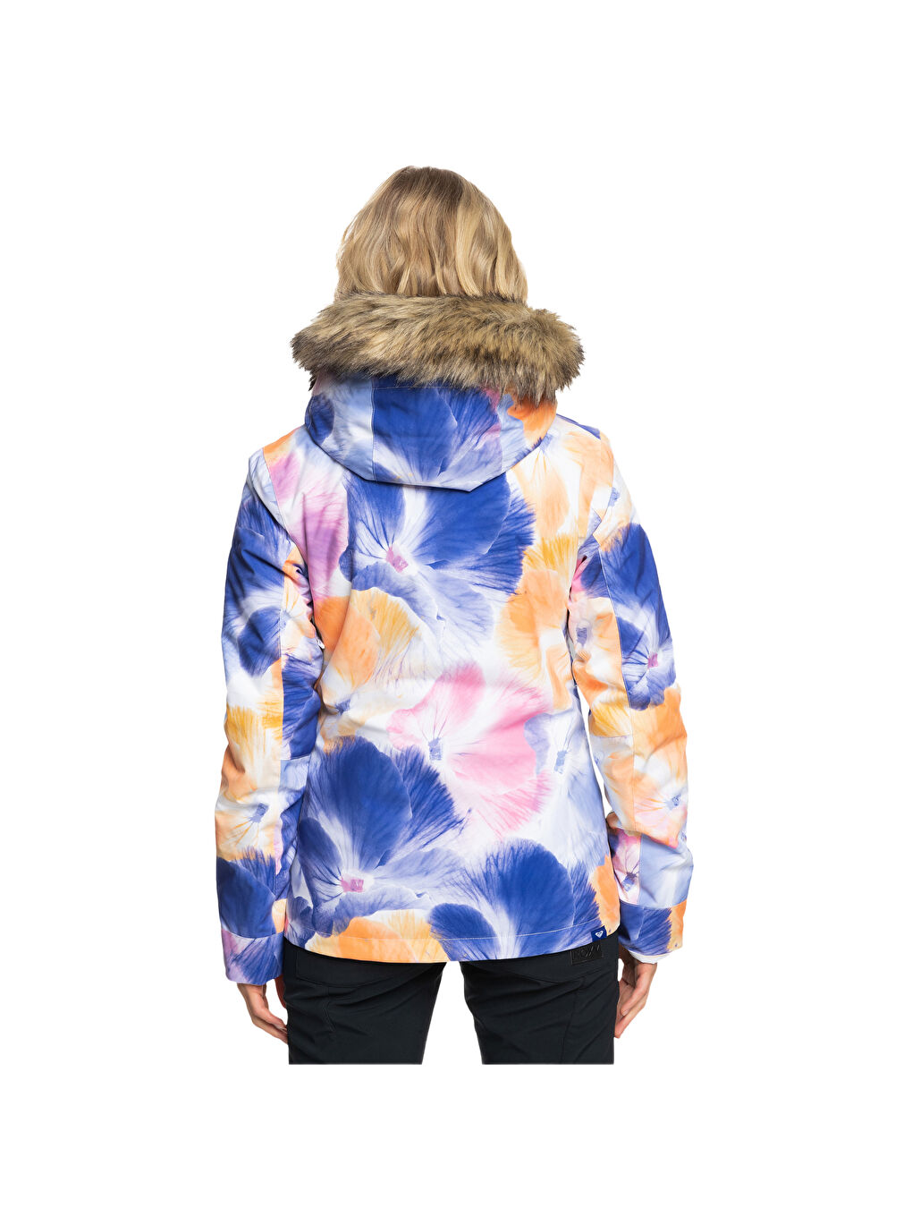 Jet Ski Kadın Siyah Snowboard Ceketi-8