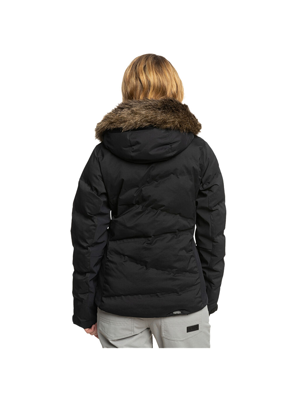 Snowstorm Kadın Siyah Snowboard Ceketi-6