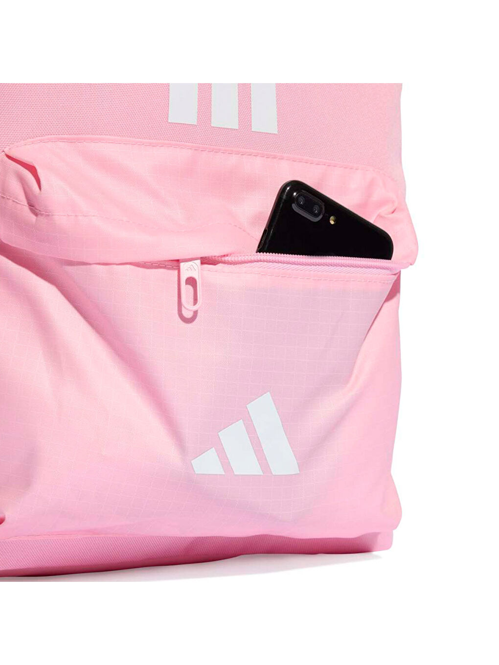 Classic Back To School 3 Stripes Pembe Sırt Çantası-3