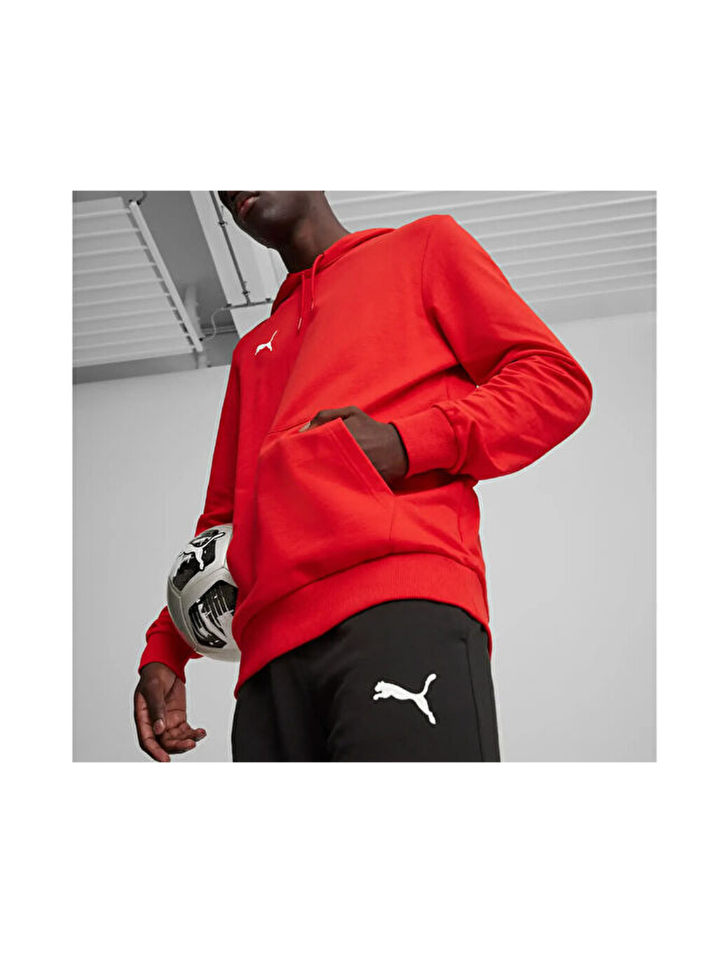 Teamgoal Casuals Hoody Erkek Futbol Sweatshirts 65861801 Kırmızı-4