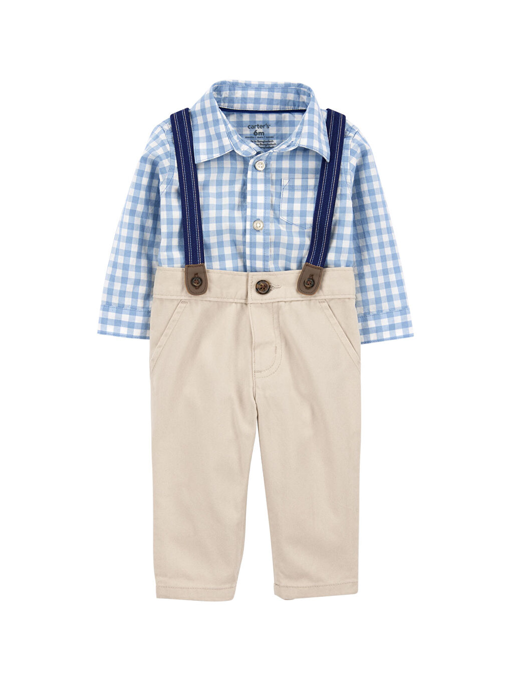 Mavi Erkek Bebek Body Pantolon Set 3'lü Paket