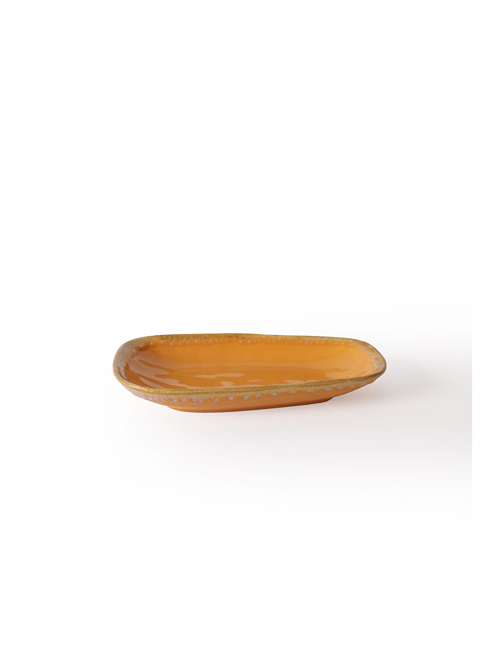 Karışık Shizen Sarı / Krem Tetra Kayık Tabak 28 Cm 2 Adet-5