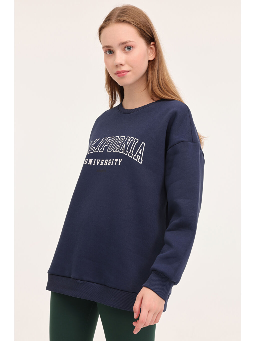 Kinetix WL LONI 16BT124 4PR Lacivert Kadın Sweatshirt