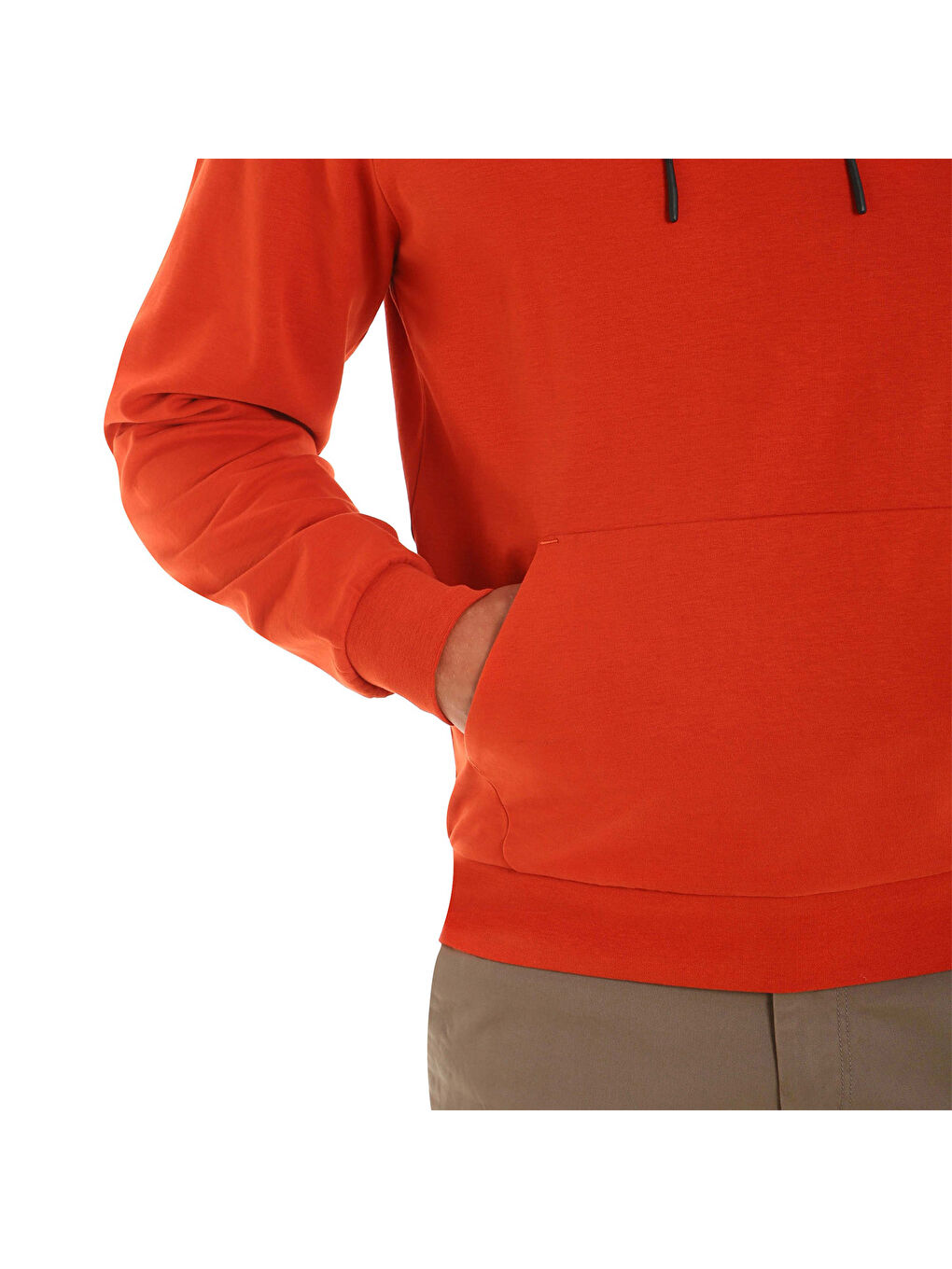 Kahverengi Deck Hoodie Erkek Kırmızı Sweatshirt-3