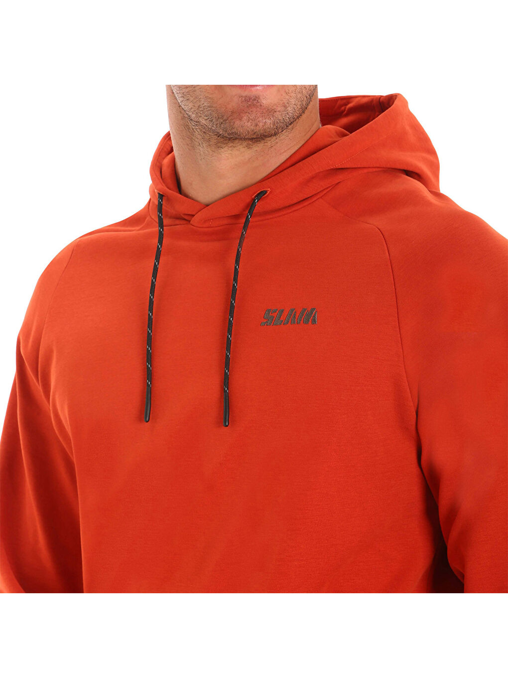 Kahverengi Deck Hoodie Erkek Kırmızı Sweatshirt-4