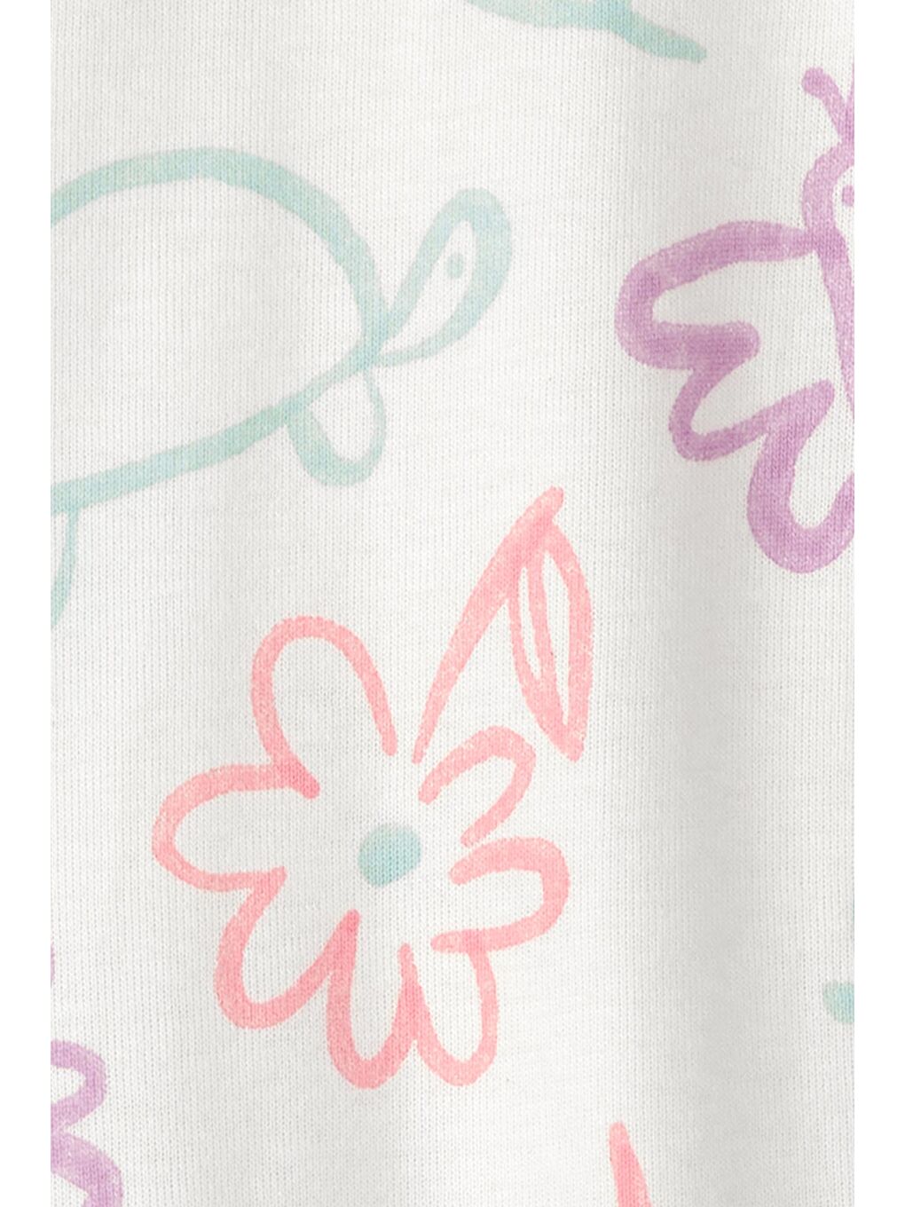 Karışık Kız Bebek Uyku Tulumu 12 Ay-24 Ay Çok Renkli-2