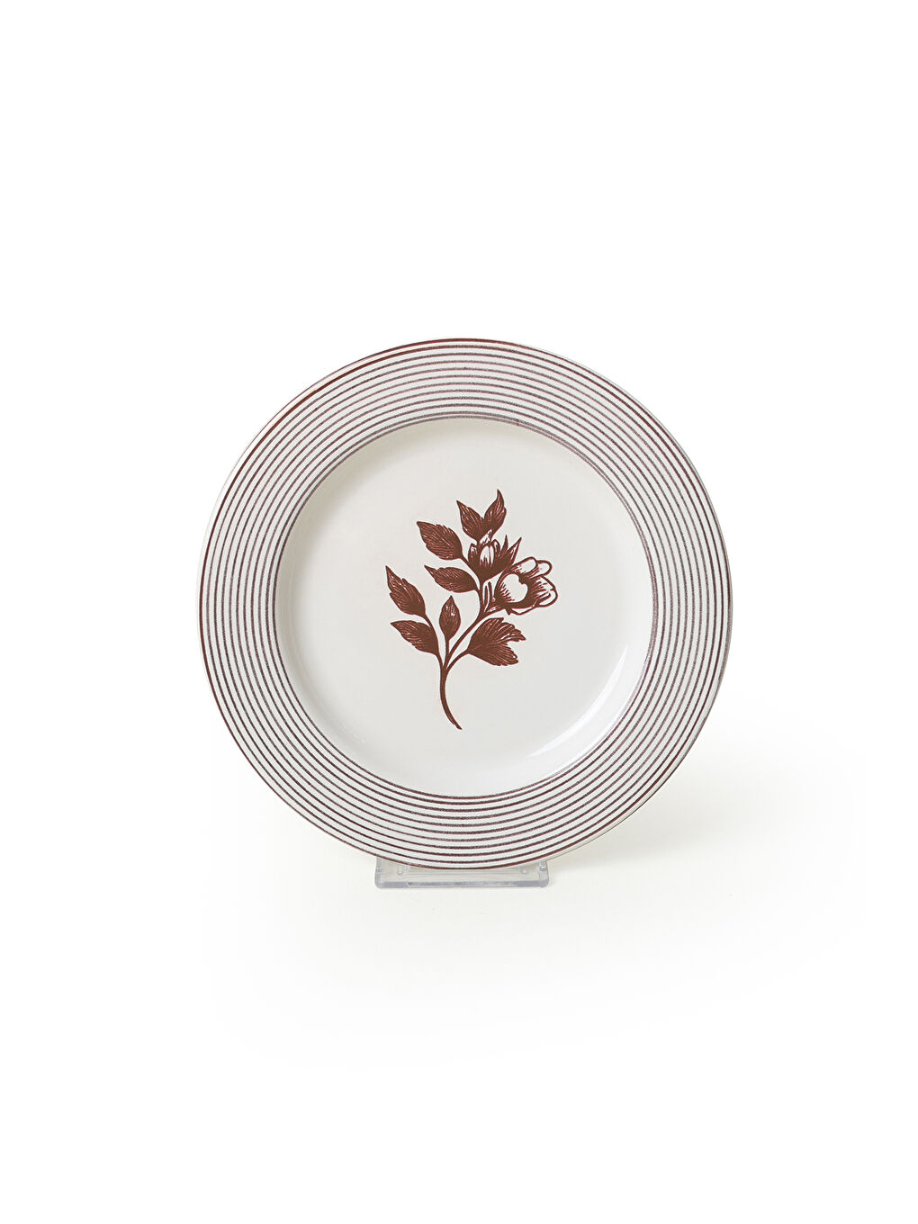 Karışık Floral Essence Assos Pasta Tabağı 22 Cm 4 Adet-4