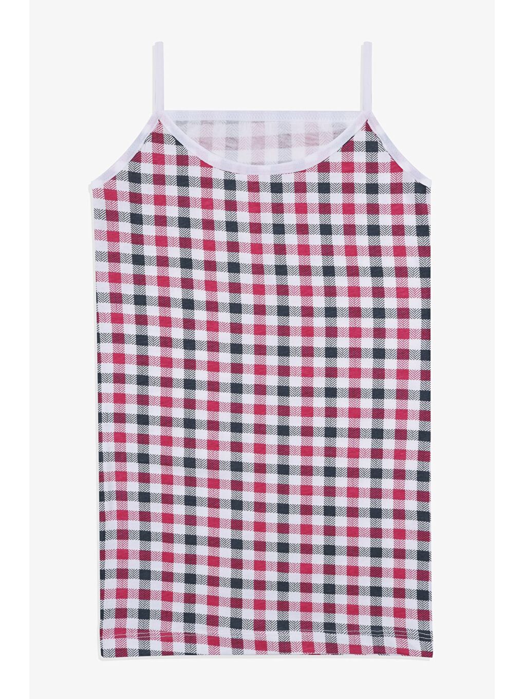 Siyah Kız Çocuk 3'lü Penguen Desenli Pamuklu Atlet-3