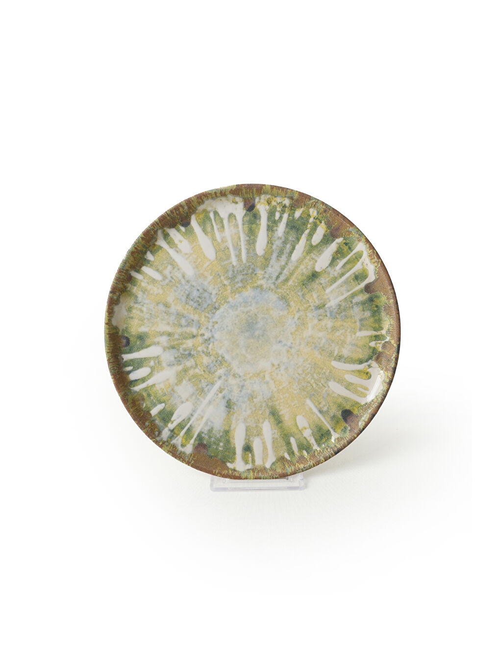 Karışık Green Ripple Nordıc Pasta Tabağı 22 Cm 4 Adet-6